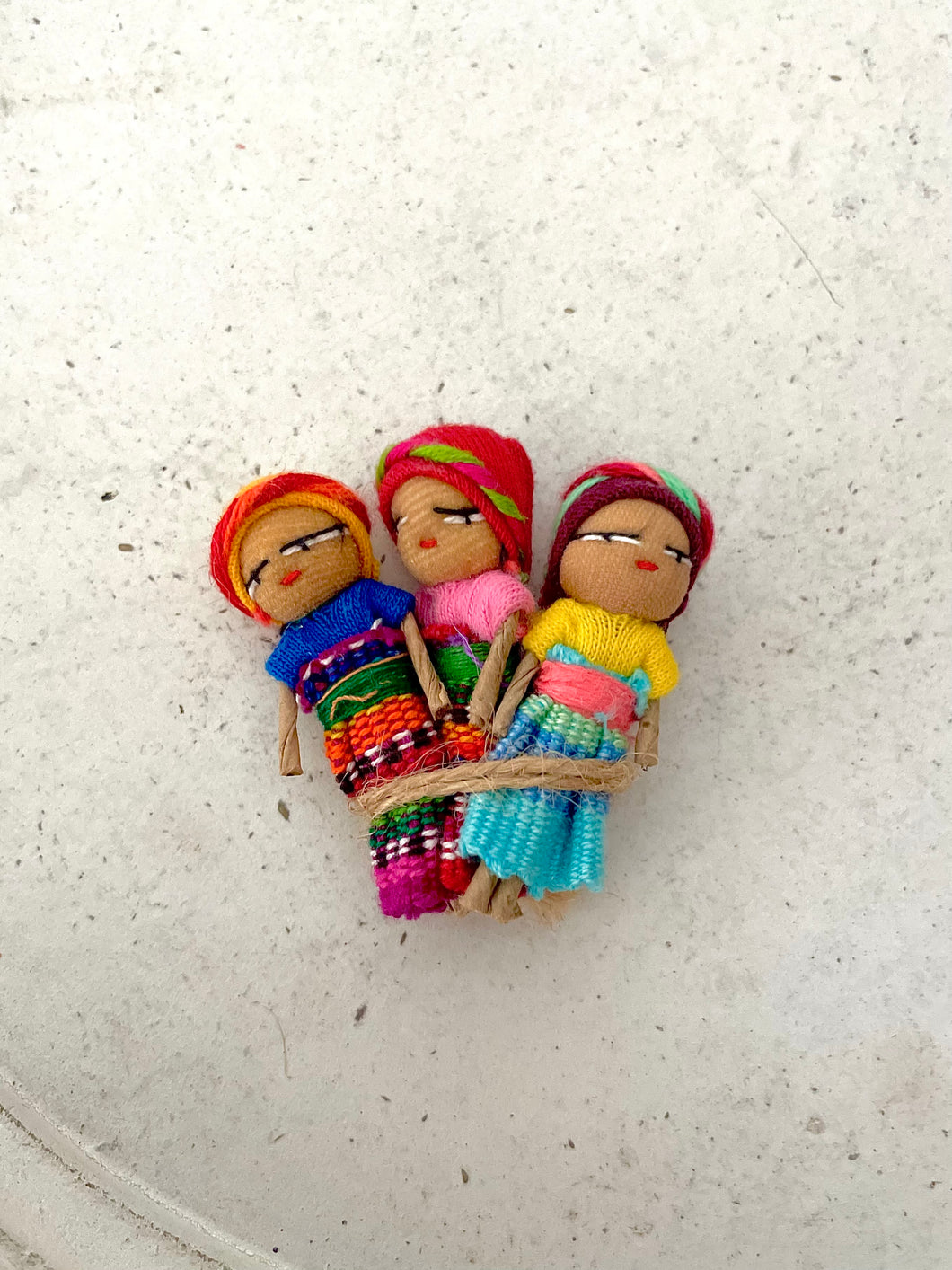 Worry Dolls Trio