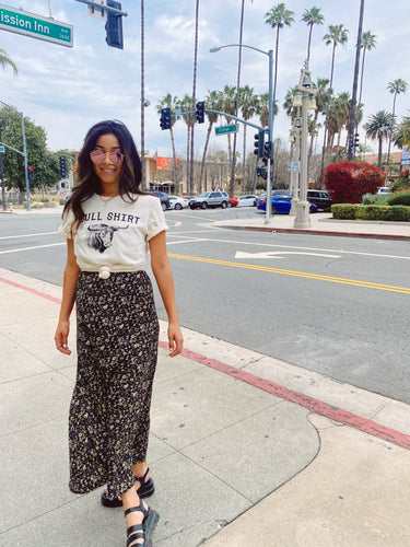 Black Floral Dress