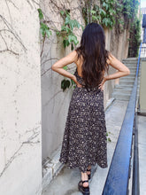 Load image into Gallery viewer, Black Floral Dress