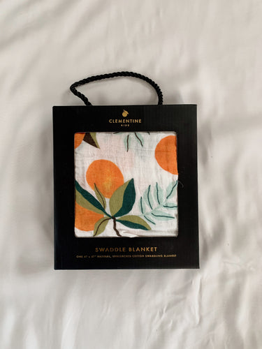 Clementine Swaddle Blanket