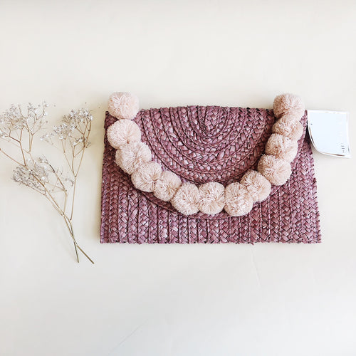 Fortuna Whicker Clutch