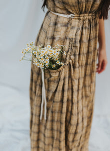 The Gwen Plaid Maxi Dress