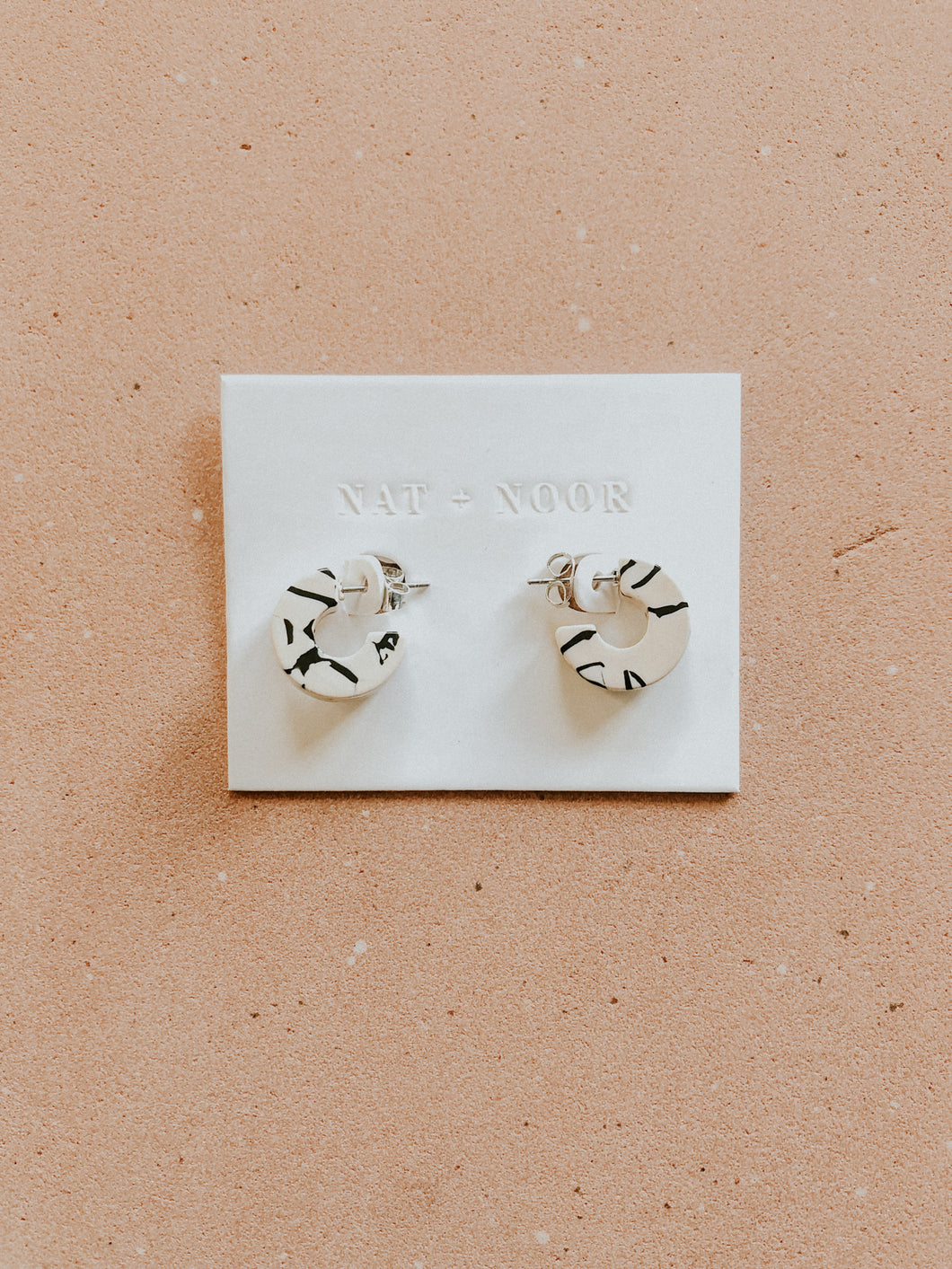 Mali In Marble Earring