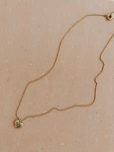 Evil Eye Heart Necklace