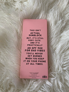 Sun Block Silicone iPhone Case