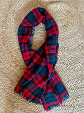 Load image into Gallery viewer, Plaid Scarf