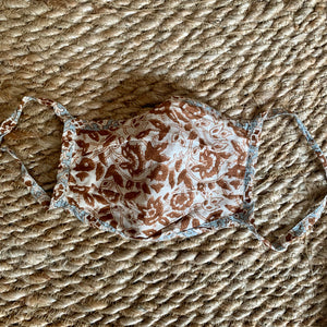 Paisley Print Face Mask