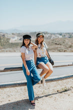 Load image into Gallery viewer, Culotte Denim Pants
