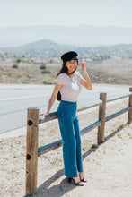 Load image into Gallery viewer, Culotte Denim Pants