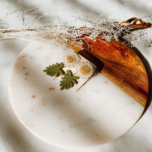 Polly Sunflower Earrings